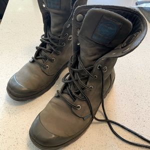 Palladium Waterproof Lace-Up Boots